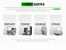 Tablet Screenshot of paymentelektrik.com
